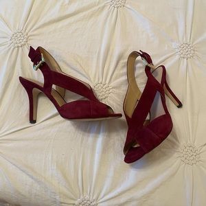 Michael Kors Wine Red Heels